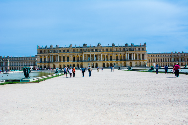Palace of Versailles in  France. 