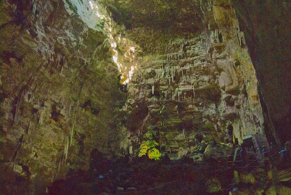 Large cavern in the Caves of Castellana.