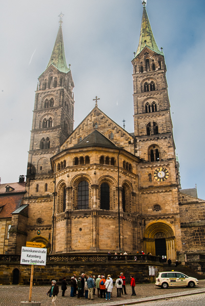 Cathedral in Bamberg, Germany.