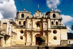 La Merced in Antigua, Guatemala.