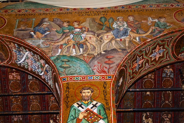Column in Palatine Chapel, Royal Palace.